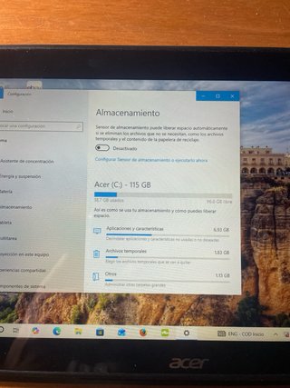 Acer Portátil Negro