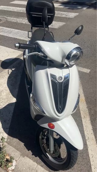 Yamaha Delight 125cc Scooter Blanca