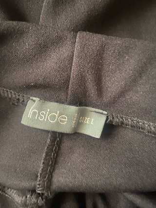 Pantalones campana Inside negros