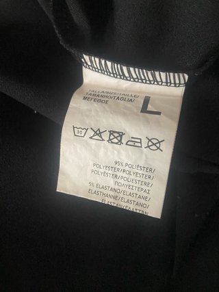 Pantalones campana Inside negros