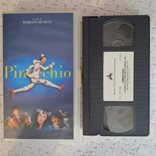 VHS Pinocchio Roberto Benigni Walt Disney