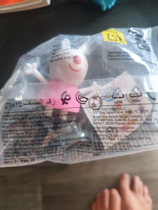 Figura Peppa Pig Burger King 2025