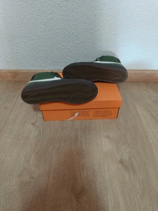 Zapatillas Nike Blazer Mid Verde Naranja
