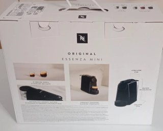 Cafetera Nespresso Essenza Mini Negra