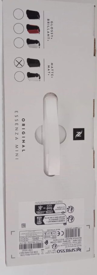 Cafetera Nespresso Essenza Mini Negra