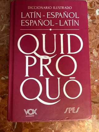 Diccionario de latín
