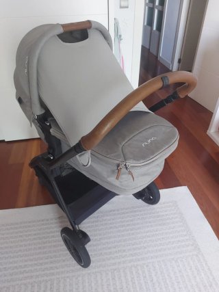 Carrito Bebé Nuna Triv Next Gris 3 Piezas