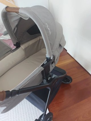 Carrito Bebé Nuna Triv Next Gris 3 Piezas