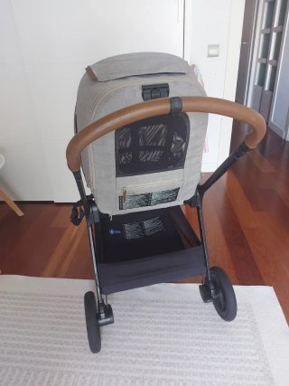 Carrito Bebé Nuna Triv Next Gris 3 Piezas