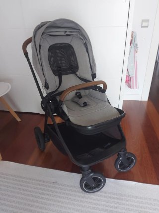 Carrito Bebé Nuna Triv Next Gris 3 Piezas