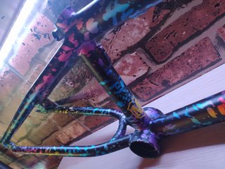 Cuadro BMX Hitmain Splatter Fuel