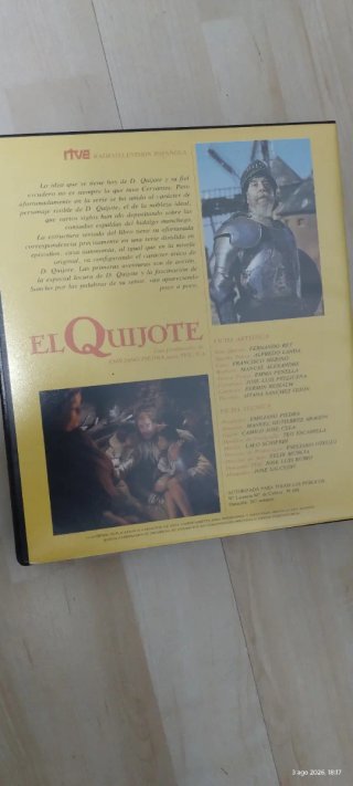 El Quijote 2 Películas VHS