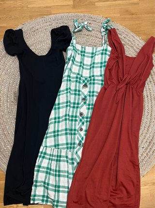 Lote 6 vestidos largos