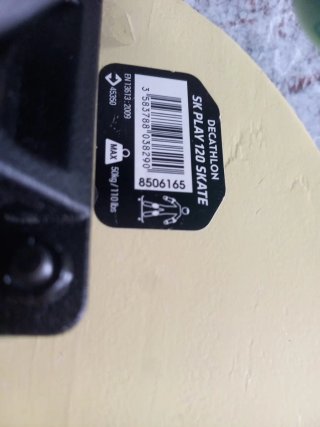 Skate Decathlon OXELO Skate 120 - Buen estado