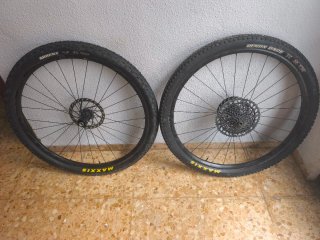 Ruedas 29 con Caset y Discos SRAM