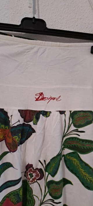 Vestido mini Desigual estampado flores