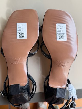 Sandalias ASOS DESIGN negras tiras