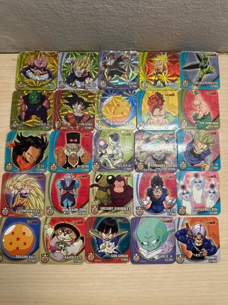 Colección de cromos Dragon Ball