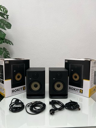 KRK Rokit 5 G5 (Pareja)+ 2 Cables Jack/XLR