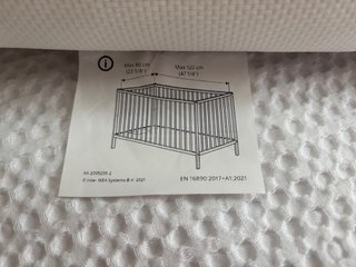 Colchón Cuna IKEA KRUMMELUR