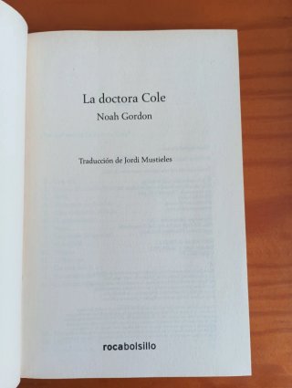 La doctora Cole