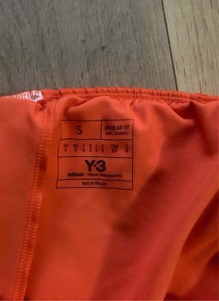 Pantalones cortos Y-3 Real Madrid Naranja