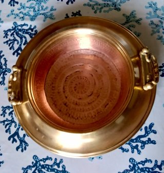 Braciere rame / ottone vintage