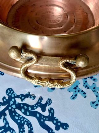 Braciere rame / ottone vintage