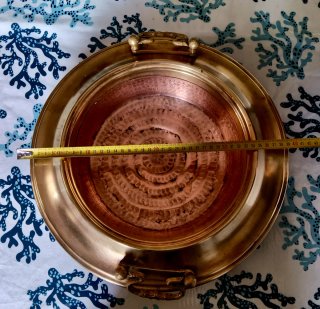 Braciere rame / ottone vintage