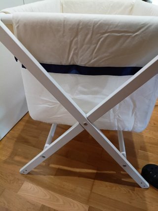 Mini cuna blanca corte inglés