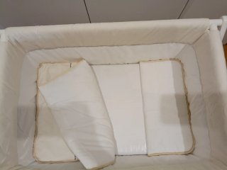 Mini cuna blanca corte inglés