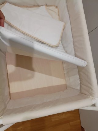 Mini cuna blanca corte inglés