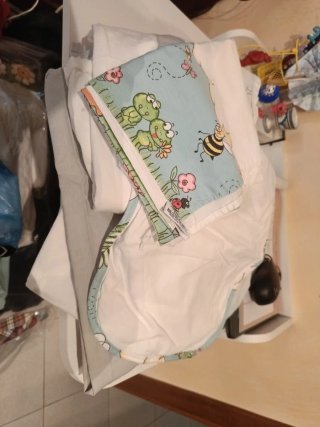 Lenzuola culla bambino