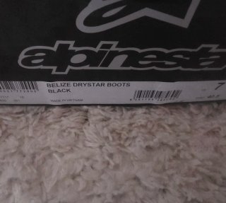 Botas Alpinestars Belize Talla 40.5