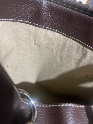 Bolso Gucci Vintage Beige/Marrón
