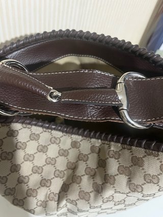 Bolso Gucci Vintage Beige/Marrón