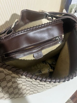 Bolso Gucci Vintage Beige/Marrón