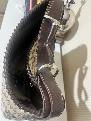 Bolso Gucci Vintage Beige/Marrón