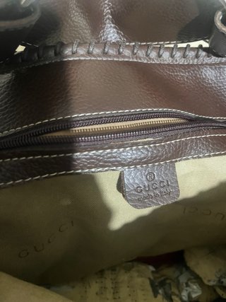 Bolso Gucci Vintage Beige/Marrón