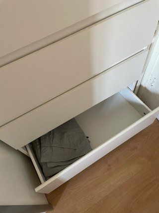 Cómoda 5 cajones IKEA KULLEN Blanca
