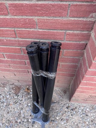 Patas para escritorio metálicas