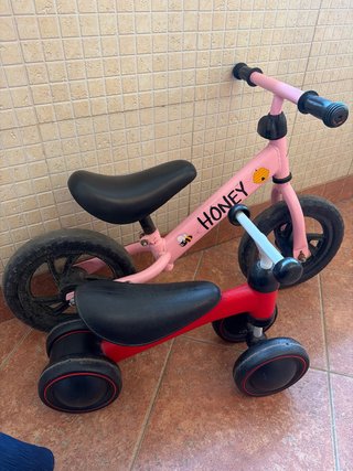 2 Bicicletas Infantiles Rosas 25€ las dos bicis.