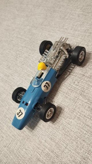 Scalextric Exin Honda c-36 azul tejano