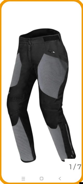 Pantalón Moto BELA Negro Talla M