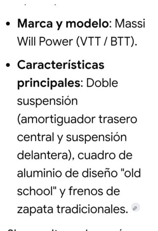 Bicicleta Massi Will Power Roja