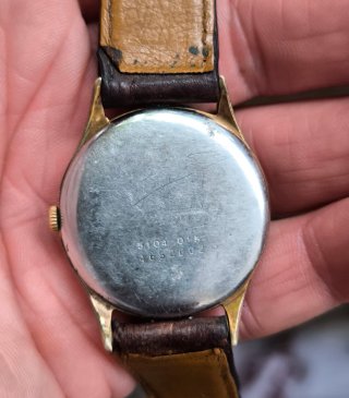 Orologio Certina Vintage a Cordino Dorato