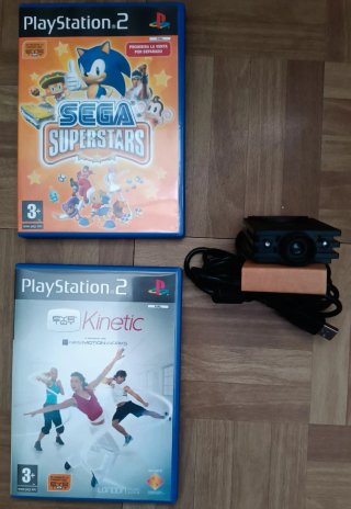 Consola PlayStation 2 Negra Completa