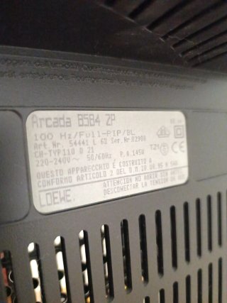 Televisión Loewe Retro Alta Gama