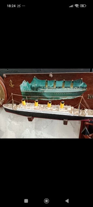 Maqueta Barco Titanic Decoración