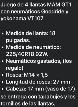 Llantas Golf GTI R18